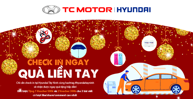 CHECK IN NGAY - QUÀ LIỀN TAY