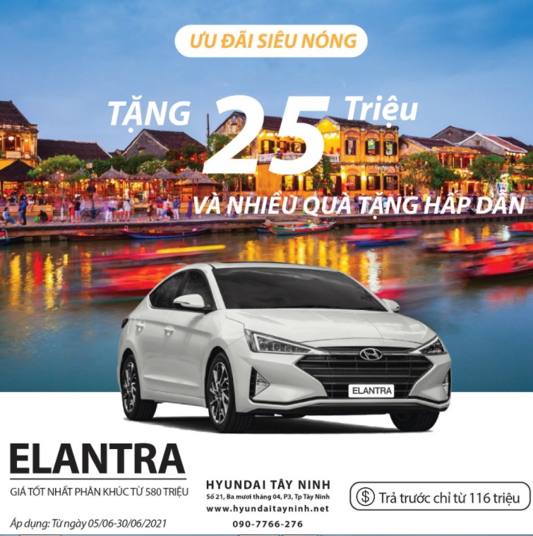 HYUNDAI ELANTRA MẪU XE HƠN 700 TRIỆU DÀNH CHO GIỚI TRẺ
