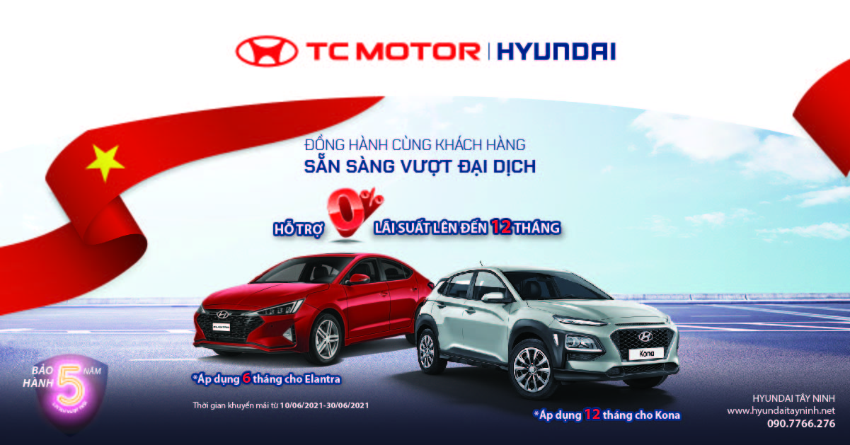 HYUNDAI THÀNH CÔNG MỞ GÓI ƯU ĐÃI TRẢ GÓP 0% DÀNH CHO KHU VỰC MIỀN NAM