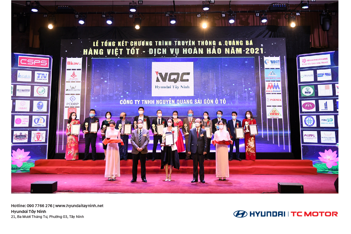 HƯƠNG HIỆU NỔI TIẾNG HÀNG ĐẦU 2021 GỌI TÊN HYUNDAI TÂY NINH