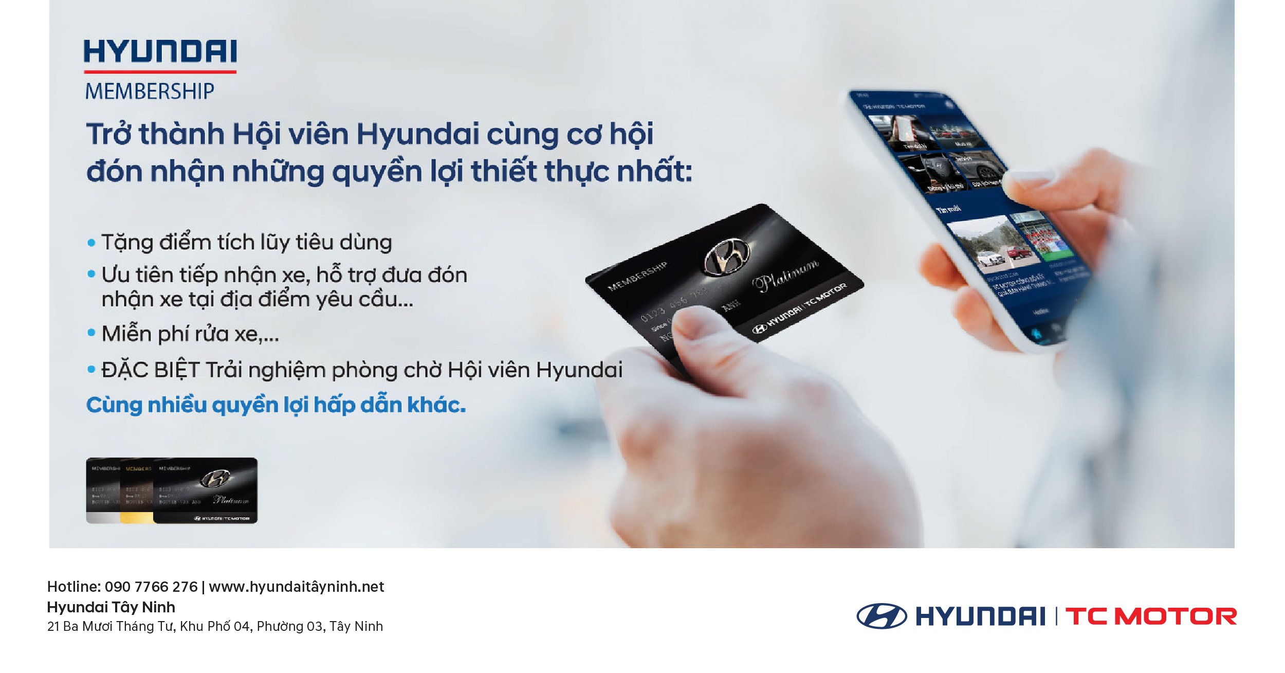CHƯƠNG TRÌNH HỘI VIÊN HYUNDAI 2022