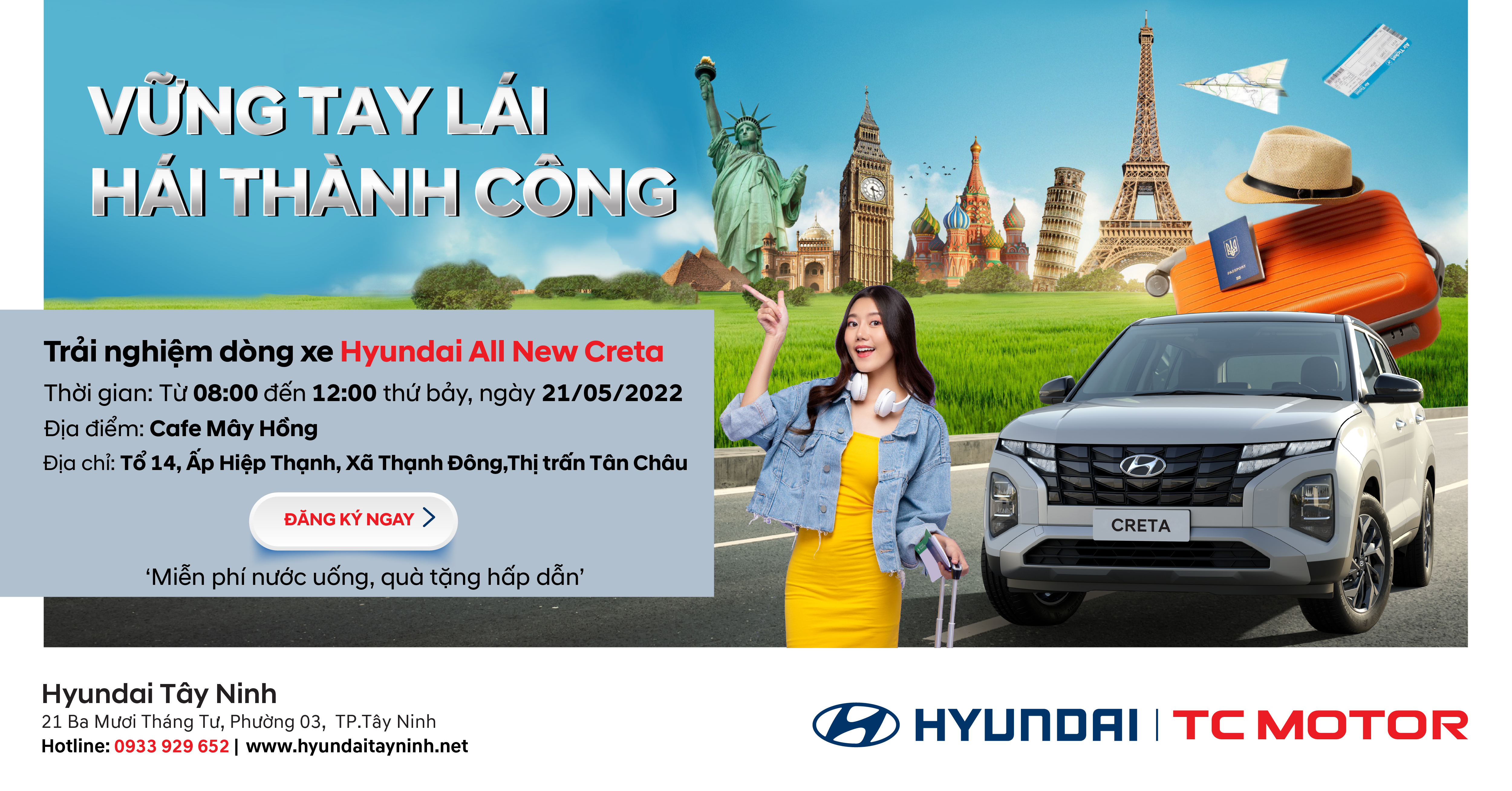 SỰ KIỆN LÁI THỬ THÁNG 5: VỮNG TAY LÁI - HÁI THÀNH CÔNG