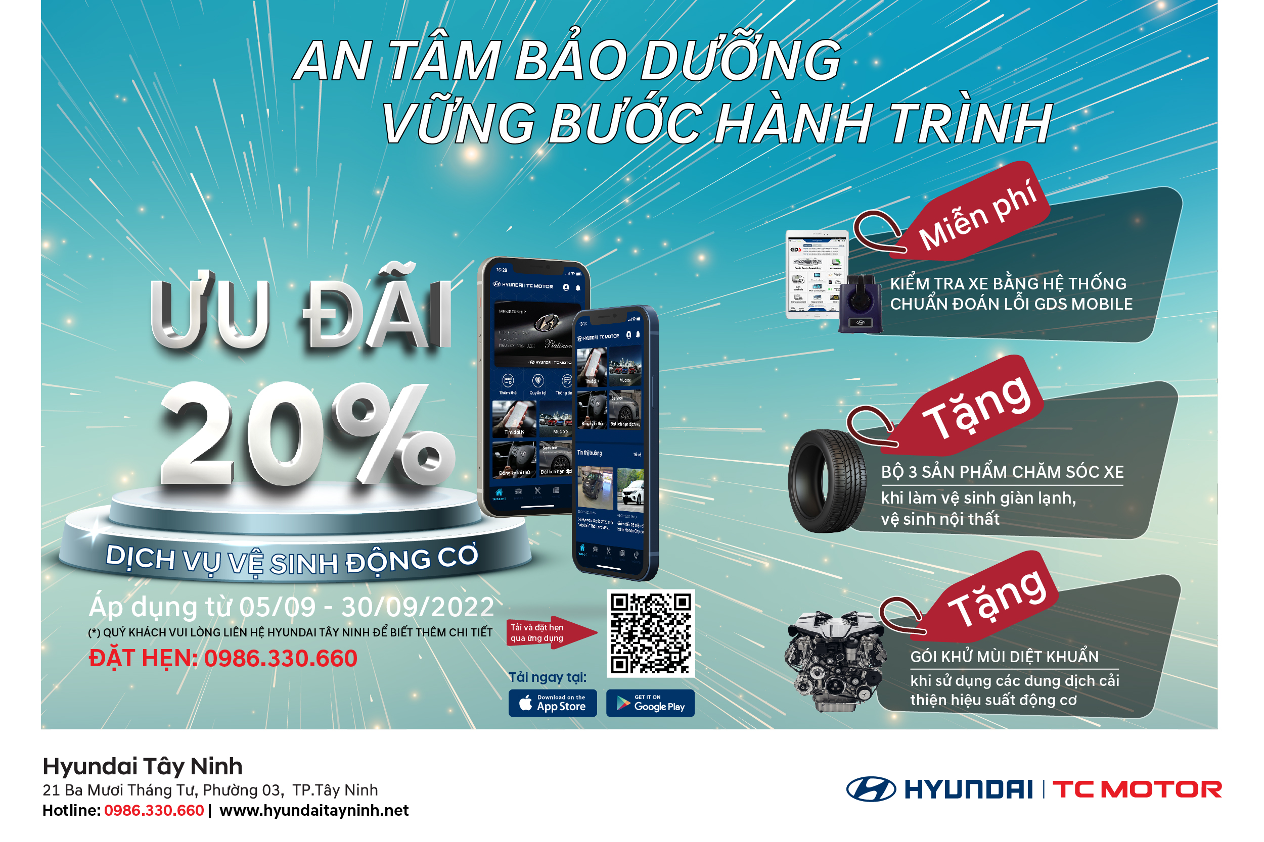 Chương trình khuyến mại dịch vụ tháng 9 