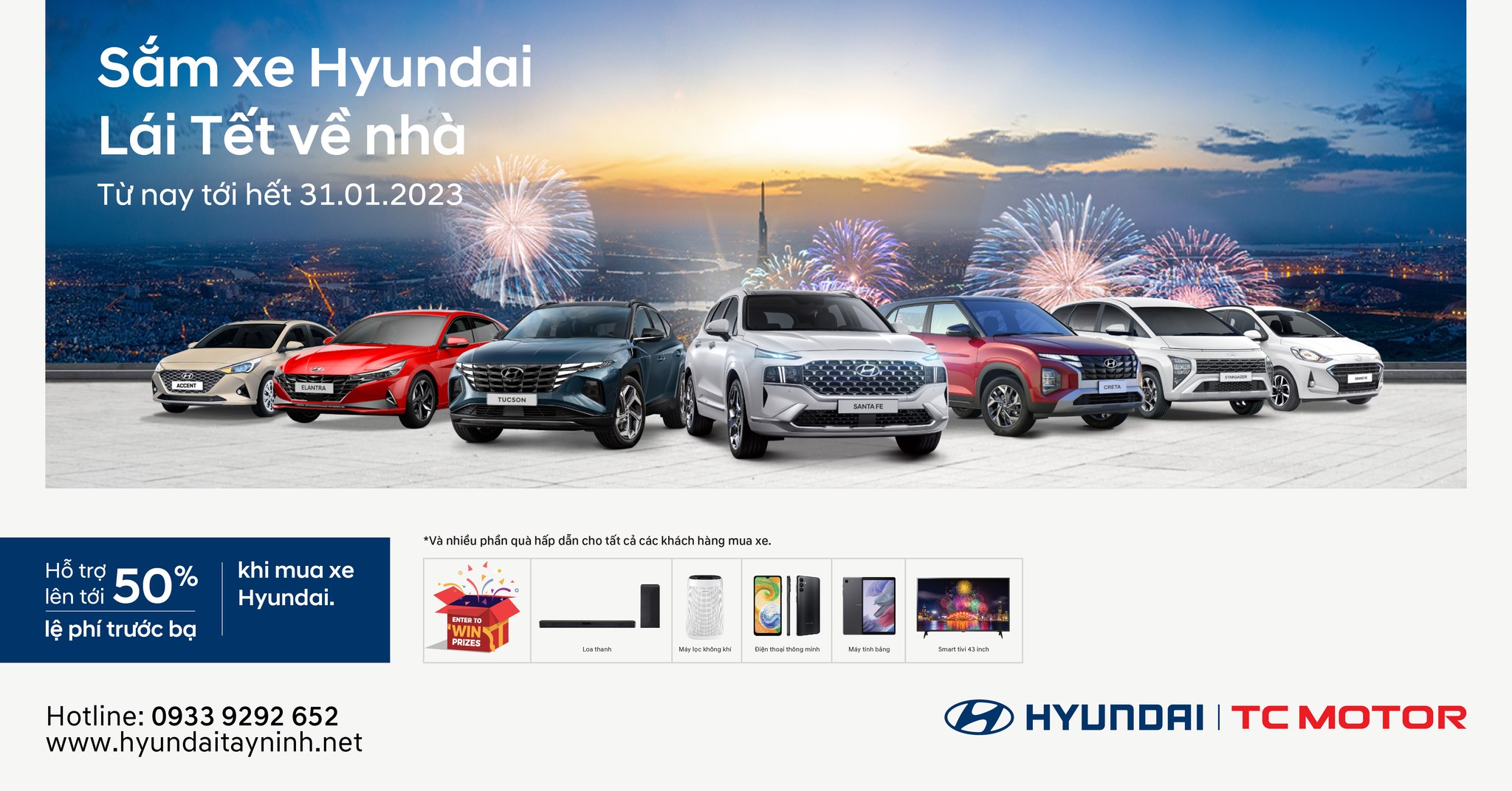 SẮM XE HYUNDAI - LÁI TẾT VỀ NHÀ