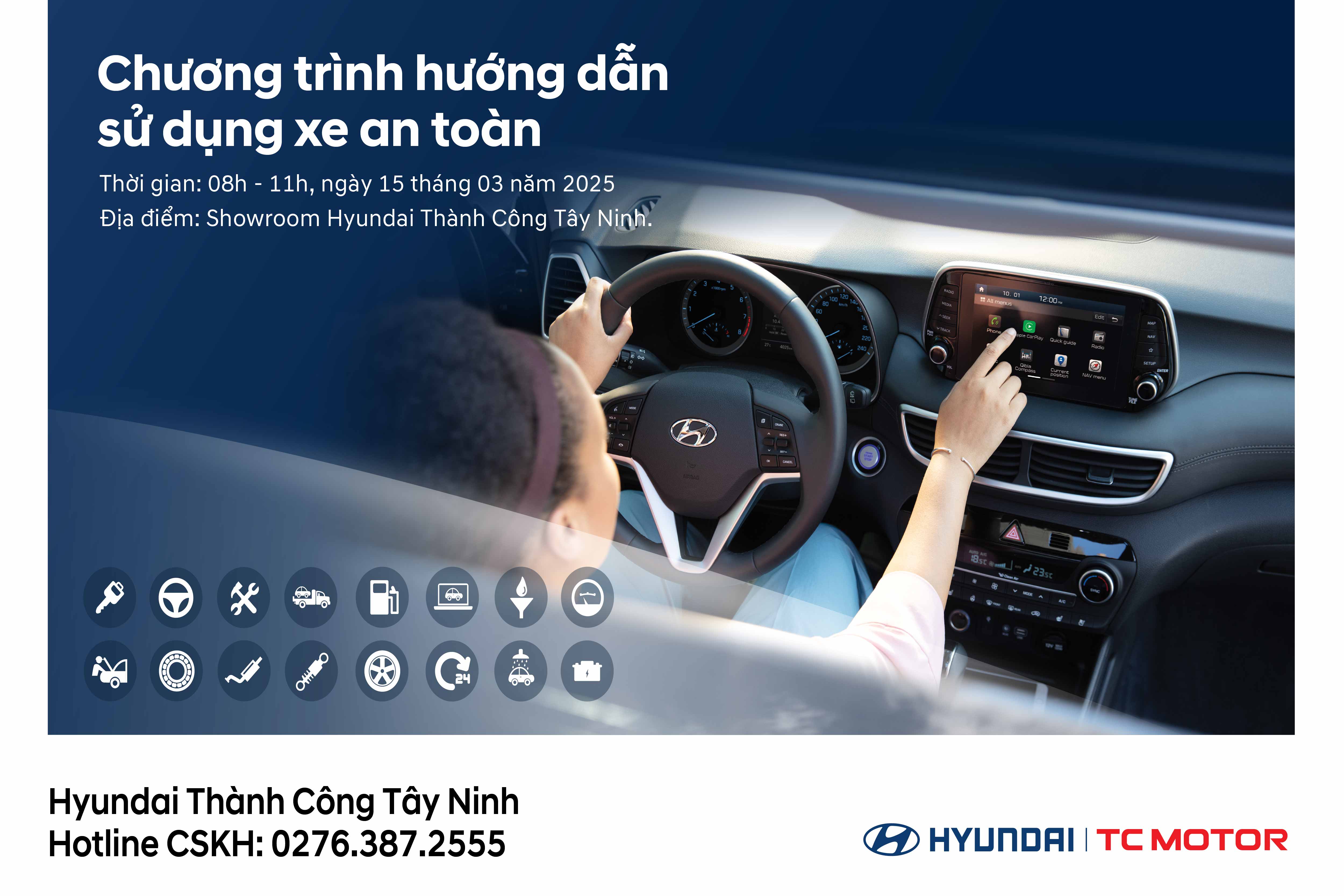 LÁI XE AN TOÀN – TRẢI NGHIỆM CHUYÊN NGHIỆP CÙNG HYUNDAI