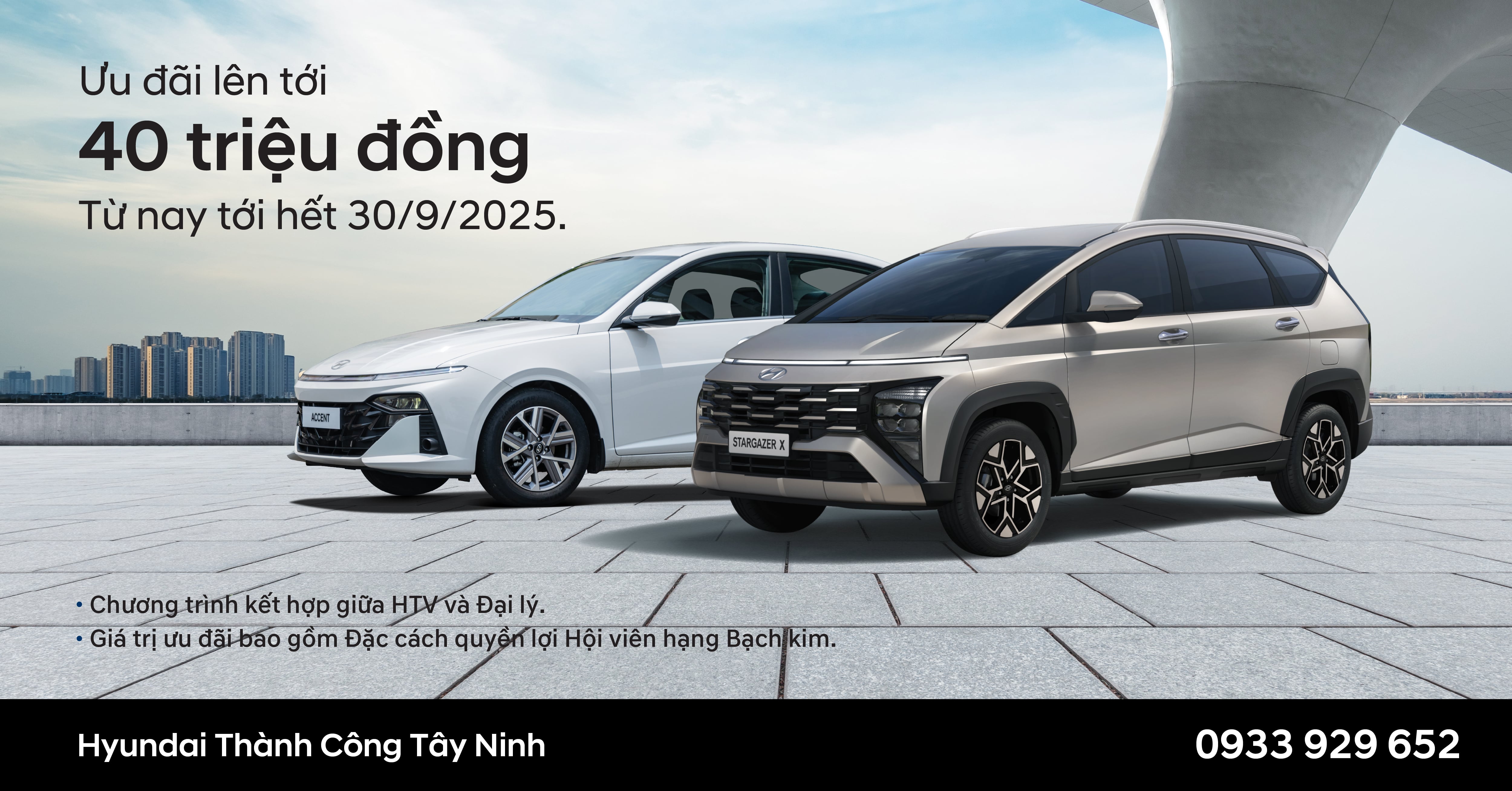 THÁNG 9 – ƯU ĐÃI LỚN CÙNG HYUNDAI THÀNH CÔNG TÂY NINH