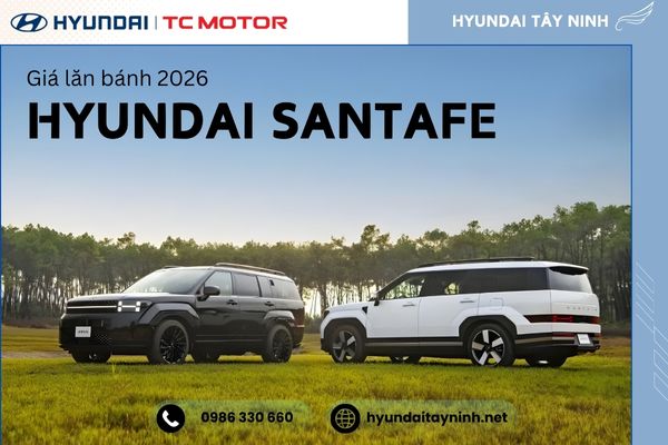 Giá Lăn Bánh Và Thông Số Kỹ Thuật Hyundai Santafe Mới Nhất 2026