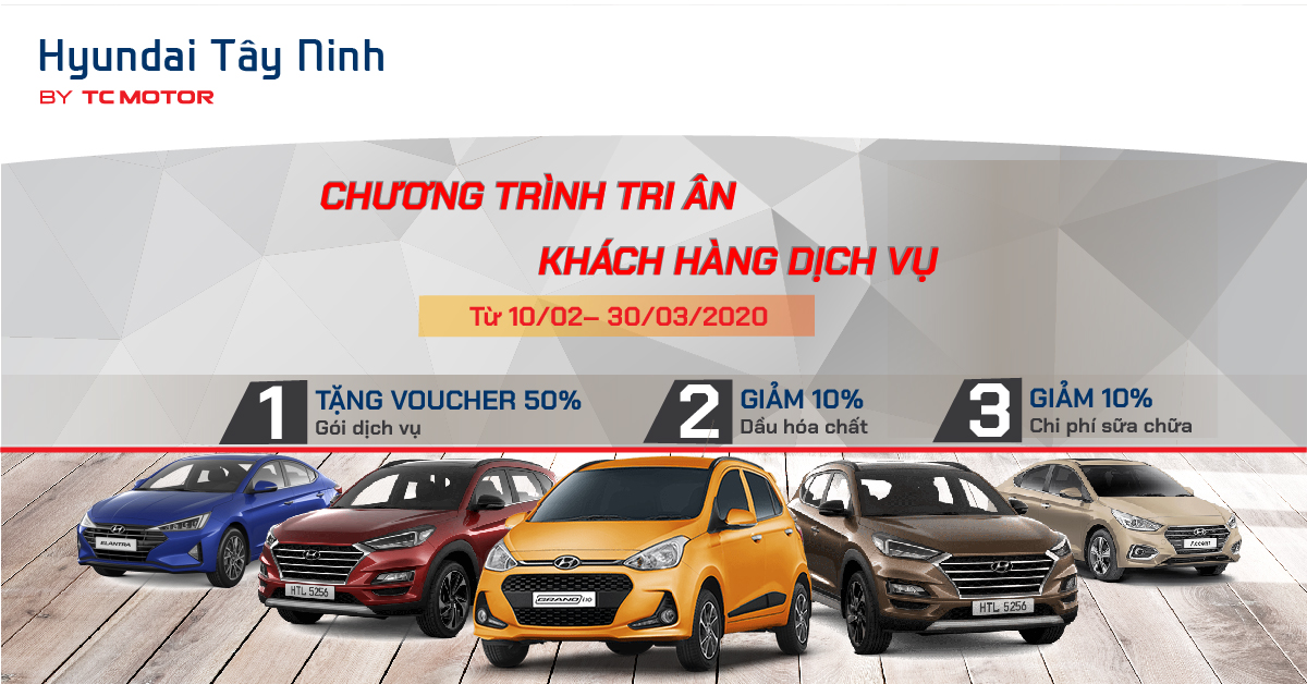 CHƯƠNG TRÌNH TRI ÂN KHÁCH HÀNG DỊCH VỤ VỚI NHIỀU ƯU ĐÃI HẤP DẪN