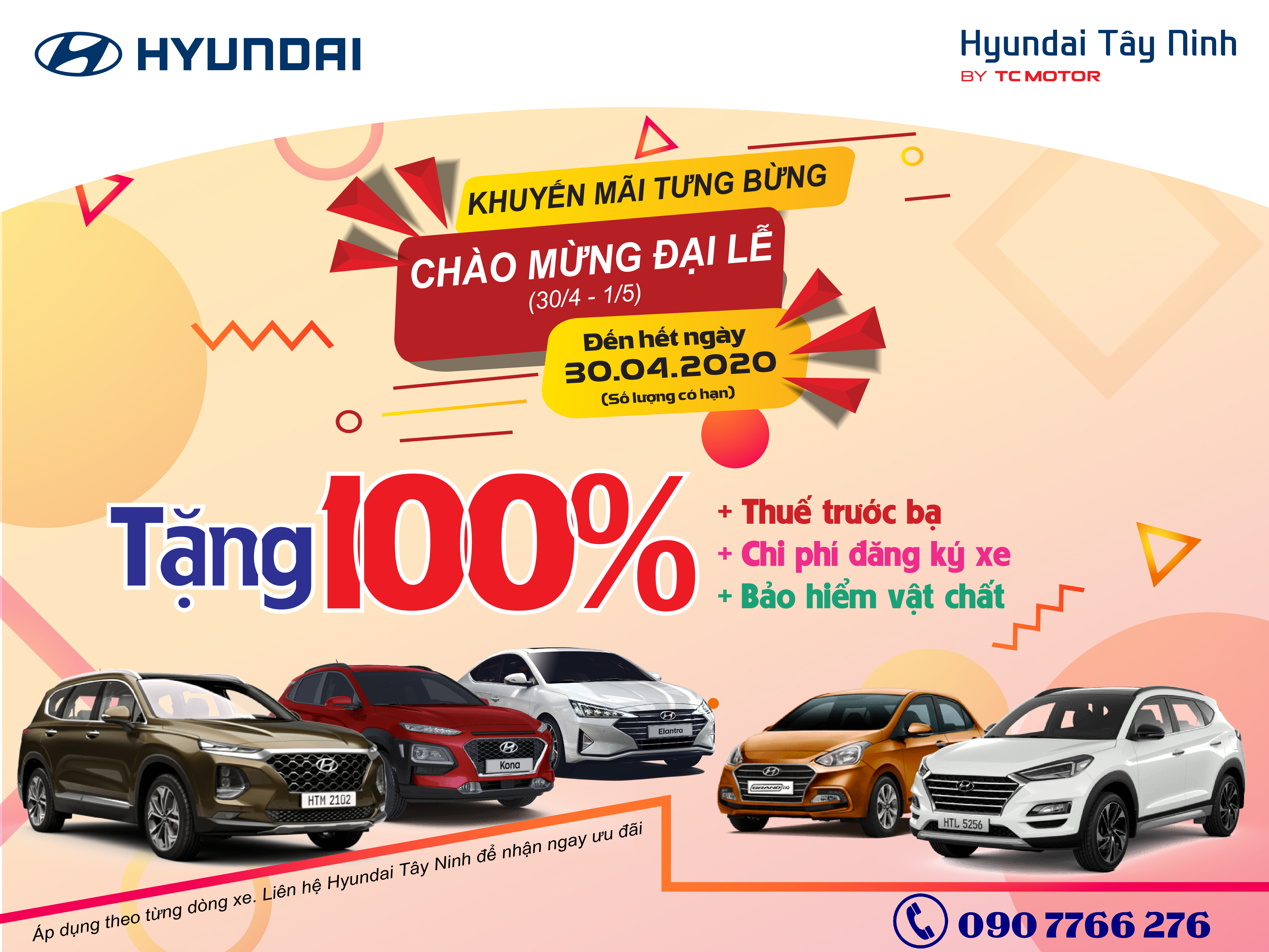 KHUYẾN MÃI TƯNG BỪNG – CHÀO MỪNG ĐẠI LỄ 30/4 VÀ 1/5