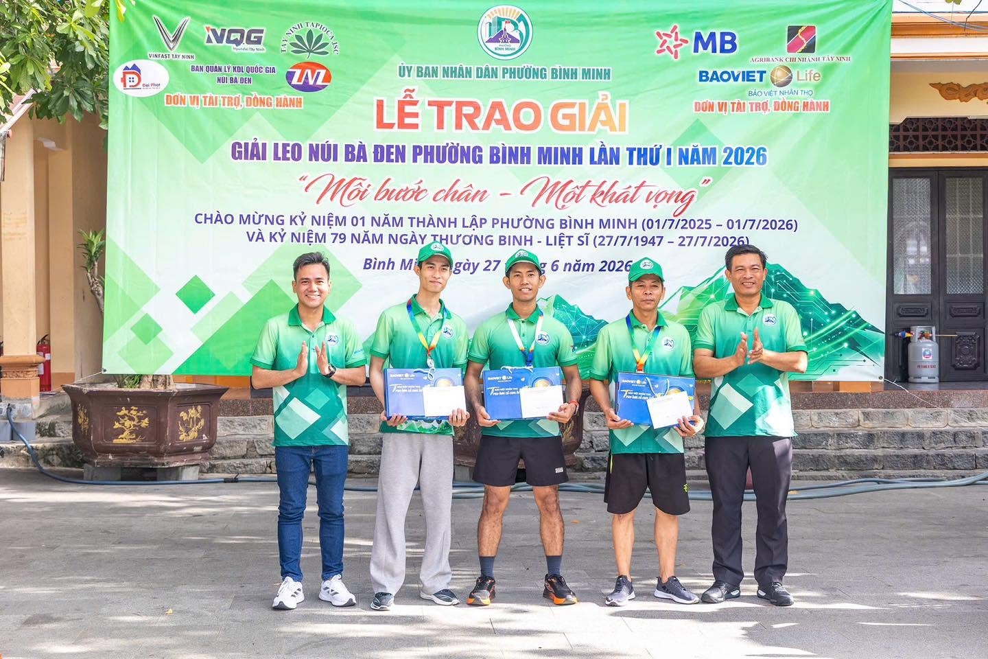  HYUNDAI TÂY NINH GIÀNH CHIẾN THẮNG TẠI GIẢI LEO NÚI PHƯỜNG BÌNH MINH