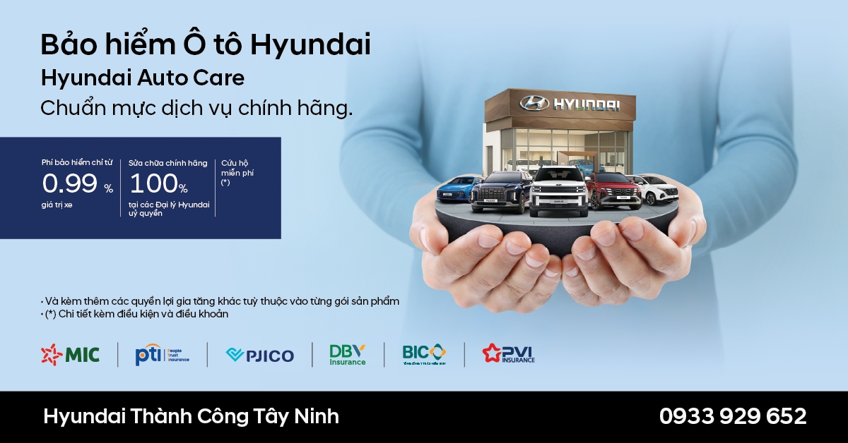 HYUNDAI THÀNH CÔNG VIỆT NAM RA MẮT SẢN PHẨM BẢO HIỂM LIÊN KẾT CHÍNH HÃNG HYUNDAI AUTO CARE