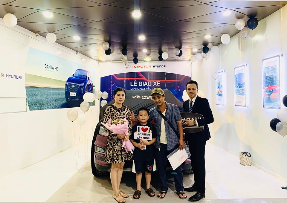 Le giao xe Hyundai Tay Ninh