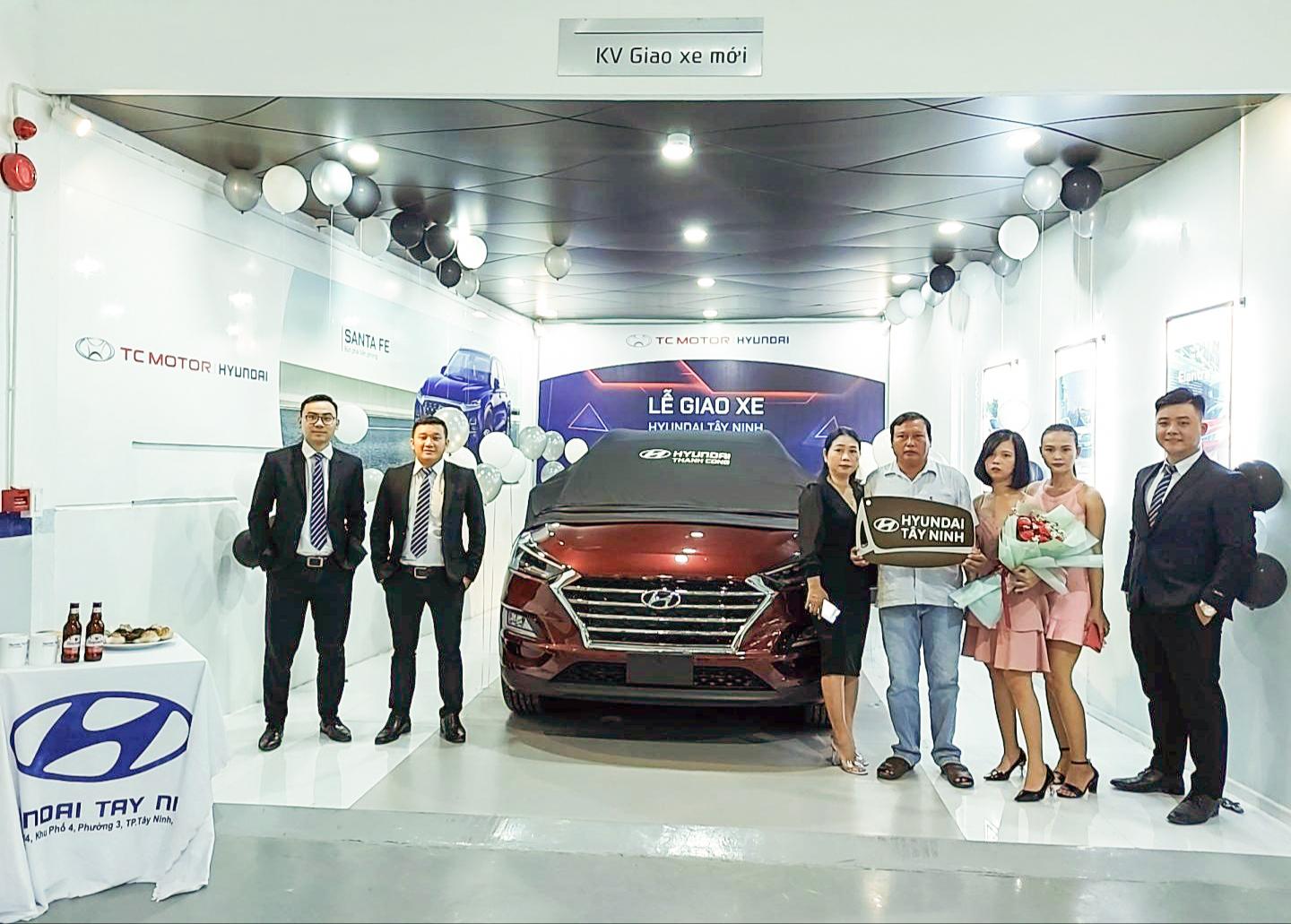 Le giao xe Hyundai Tay Ninh