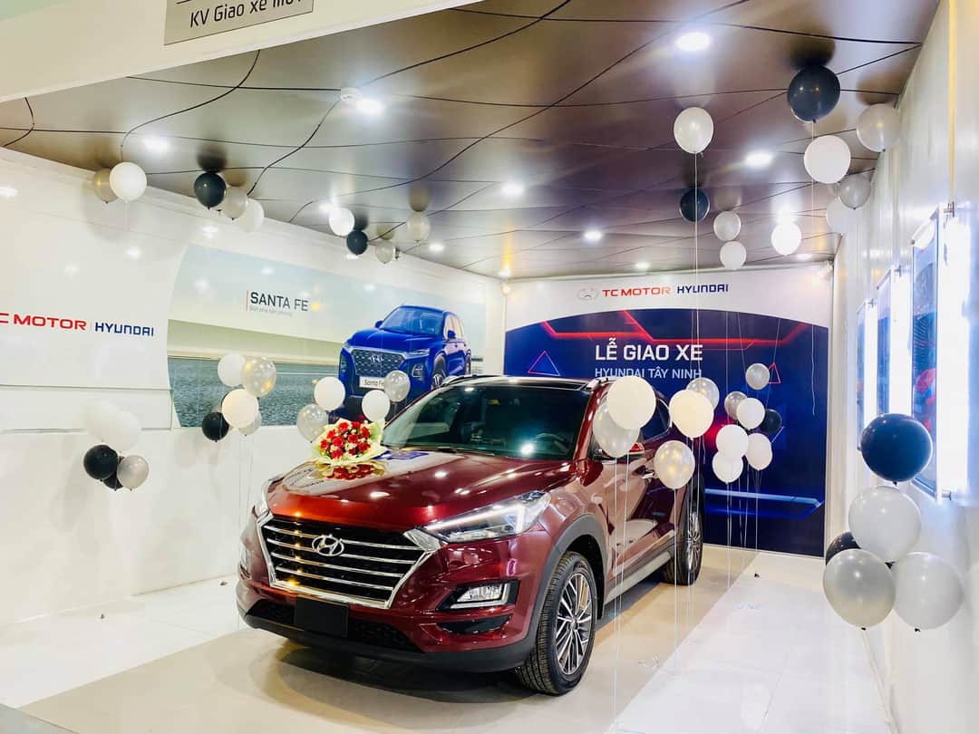 Le giao xe Hyundai Tay Ninh