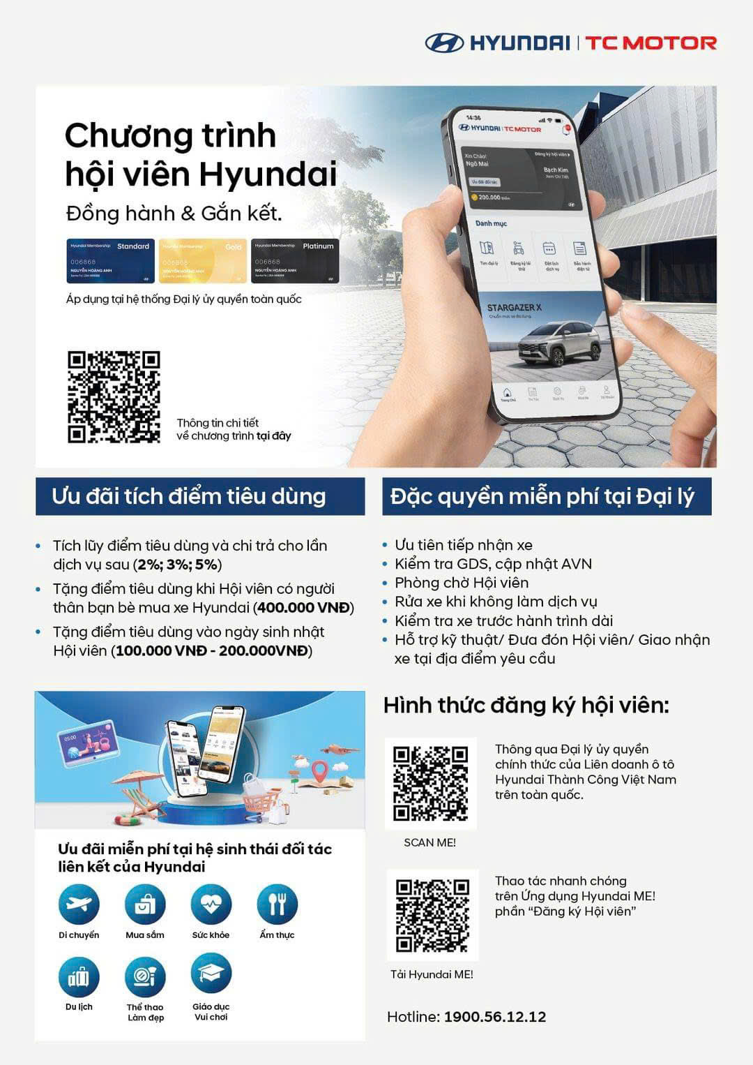 CHƯƠNG TRÌNH HỘI VIÊN HYUNDAI ĐỒNG HÀNH & GẮN KẾT
