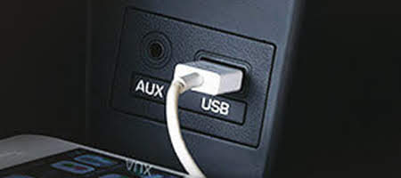 Kết nối AUX/USB