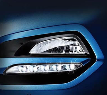 Đèn sương mù kết hợp đèn LED chiếu sáng ban ngày DRL làm tăng hiệu quả chiếu sáng Đèn sương mù kết hợp đèn LED chiếu sáng ban ngày DRL làm tăng hiệu quả chiếu sáng